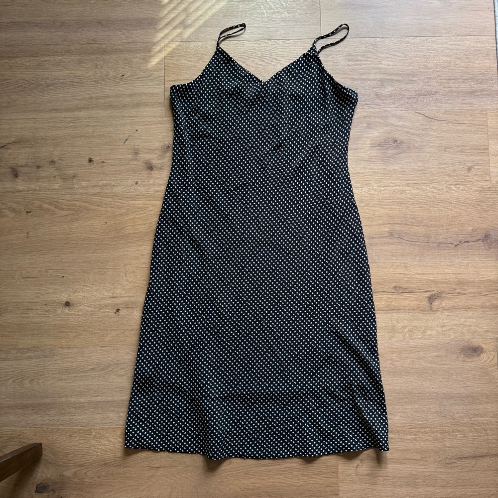 Black and White Polka Dot Dress